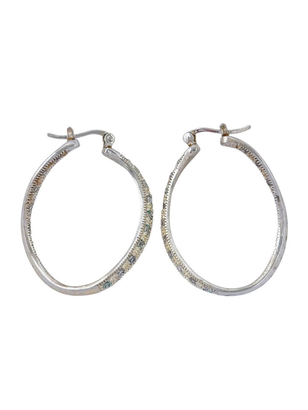 estate sale hoop earrings